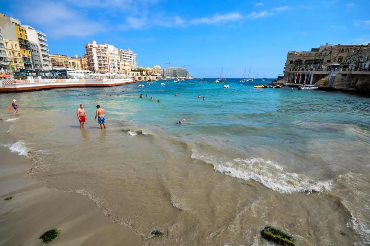Saint Julian's Modern 3 Bedroom & 3 Bathroom Apartment - Near Balluta Bay מראה חיצוני תמונה